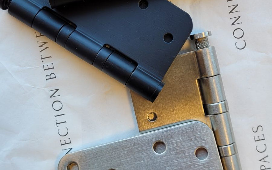 Welke scharnieren gebruiken voor binnendeuren?