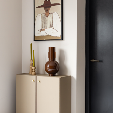 Cabinet knob matt gold 20x25 mm