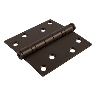 3 pieces Ball bearing hinge straight Bronze 89x89x2.5 mm