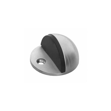 Door stopper floor round 44 mm stainless steel