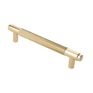 Handle Ribbed Matte Gold 160 mm - Drilling Distance 128 mm
