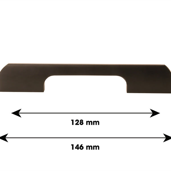 Handle Design Bronze 146 mm - Drilling distance 128 mm