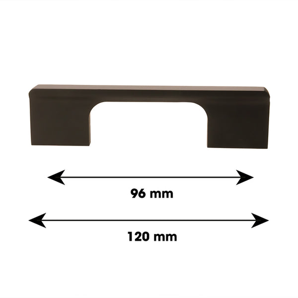 Handle Modern Bronze 120 mm - Drilling distance 96 mm