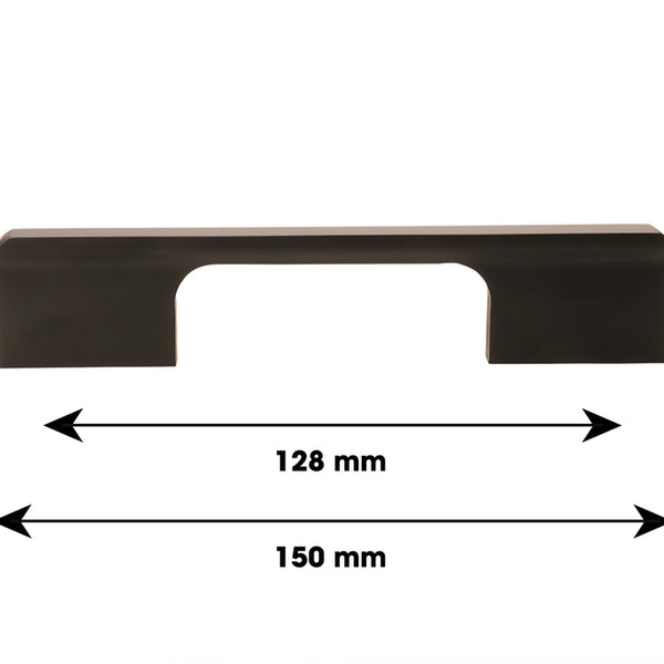 Handle Modern Bronze 150 mm - Drilling distance 128 mm