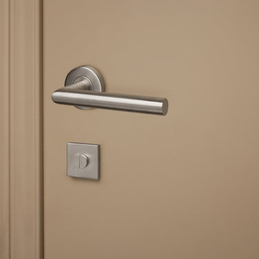 Toilet lock stainless steel square rosette