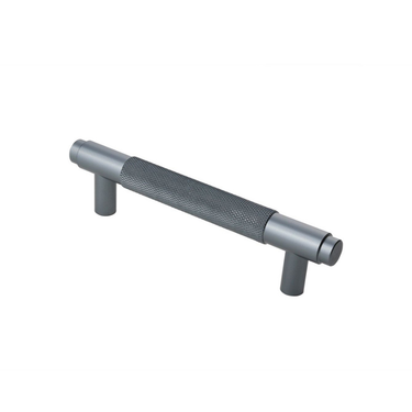 Handle Ribbed Anthracite 128 mm - Drilling distance 96 mm