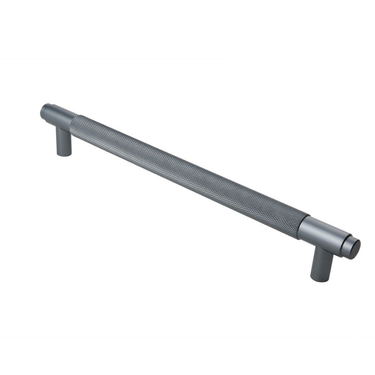 Handle Ribbed Anthracite 224 mm - Drilling distance 192 mm
