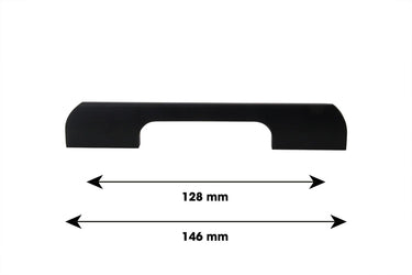 Handle Design black 146 mm - Drilling distance 128 mm