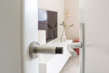 Door stopper wall stainless steel 90 mm