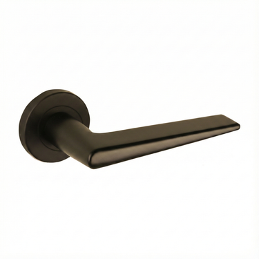 Modena door handle bronze with round rosette
