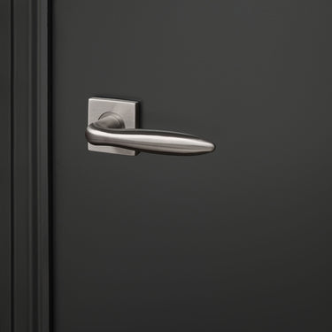 Pratona door handle stainless steel with square rosette