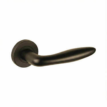 Pratona door handle bronze with round rosette
