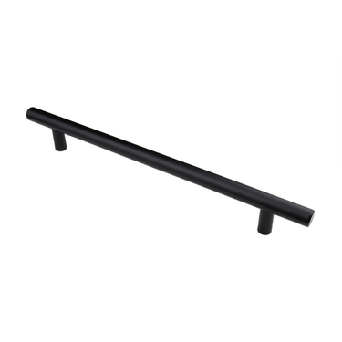 Black bar handle - Drill spacing 192 mm