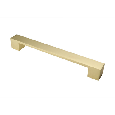 Handle Matte Gold Cube - Drilling distance 192 mm
