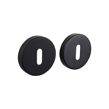 Key rosettes black round