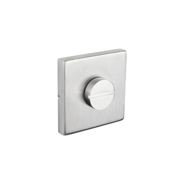 Toilet lock stainless steel square rosette